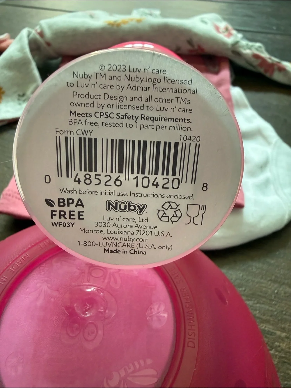 Carter’s Newborn Sets w/ Minnie Bath Toy & Nuby Sippy Cup and Bowl Set